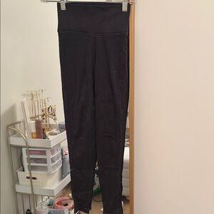 Black High-Waisted Leggings